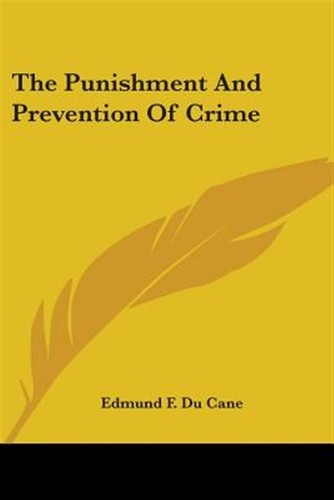 Punishment and prevention - punishment,