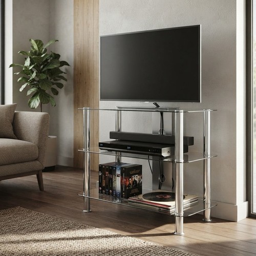 Modern clear glass - glass, tv