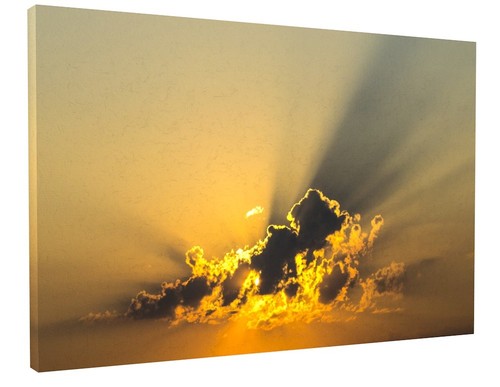 Stunning sun cloud canvas - stunning,