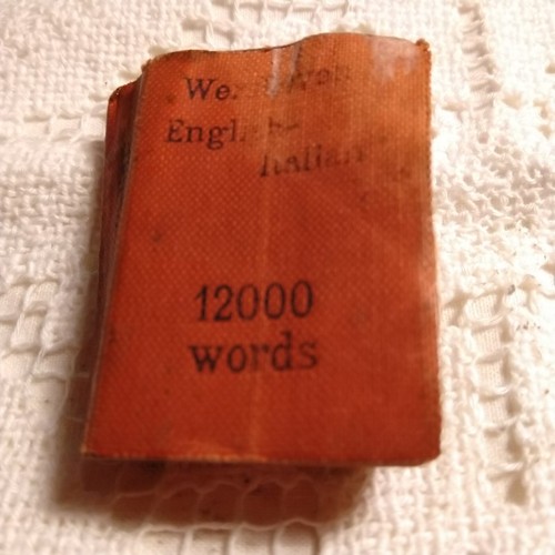 Antique lilliput dictionary - antique,