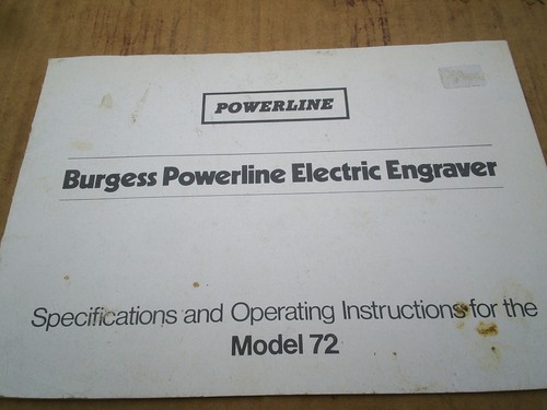 Burgess powerline electric - burgess,