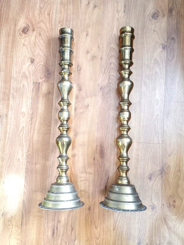 Solid brass handle holders - solid,
