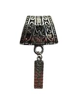 HEAD SCARF FLORAL BAIL Slider Ring Charm Pendant Gift + Bag * HUGE Choice *