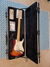 The Original American Fender Strat Sunburst-full package-EXCELLENT Condition
