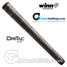 Winn Dri-Tac LITE - Jumbo - Golf Grips - Dark Grey / Grey x 1