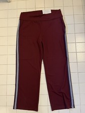 NWT Women’s Zaggora Runway Racing Striped Straight Leg Lounging Pants sz 16