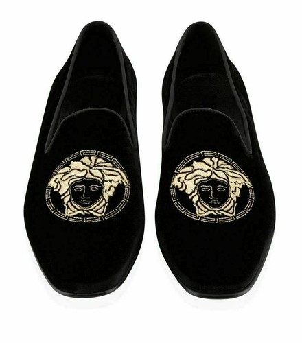 Men handmade black - men, velvet