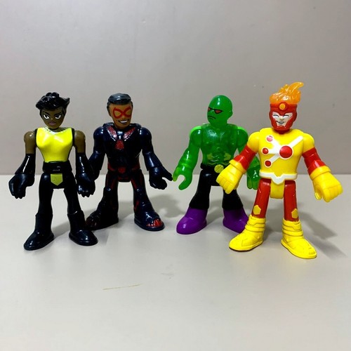 4pc fisher imaginext super - dc,