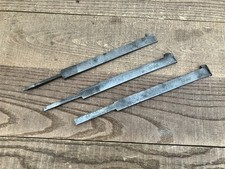 Vintage Aaron Hildick Plough Plane Irons - 1, 2 & 4