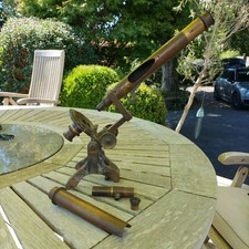 Antique Evans Sons & Co Brass