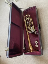 Besson Sovereign Bass Trombone Bb, F, Gb & A. Serial No. 94395 833428. 1994