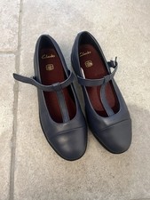 Clarks T Bar School Shoes Size 1g Brand New No Box