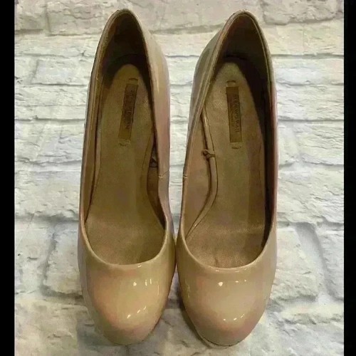 Zara woman nude patent leather - zara,