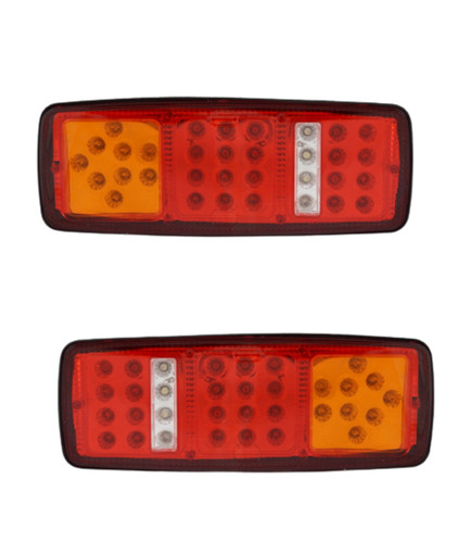 12v led rear lights tail - 2x,