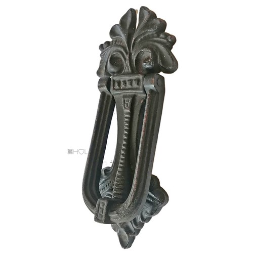 Antique door knocker black - antique,