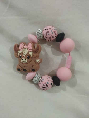 Pink cow themed tumblr cup - cow,
