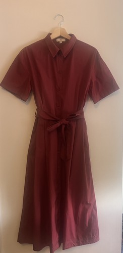 Redoute burgundy red shirt - la,