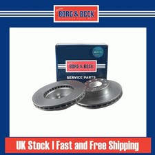 2x Brake Discs Vented For