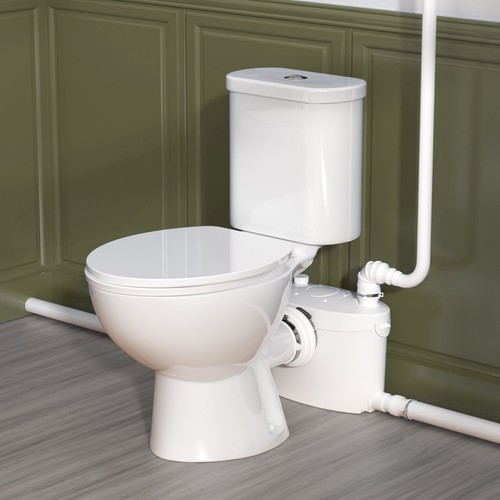 600w upflush macerating toilet - 600w,