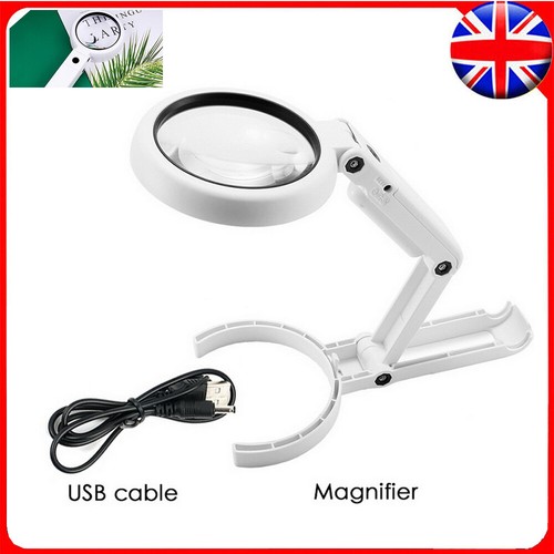 Portable magnifying glass with - portable,