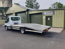Steel frame with aluminium checker beaver tail recovery car transporter bodies