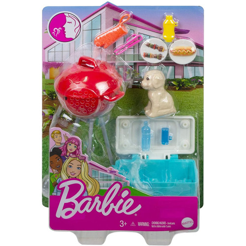 Barbie mini playset pet - barbie,