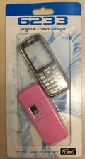 Nokia 6233 Silver Grey & Pink