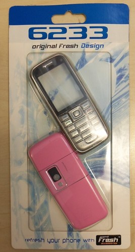 Nokia 6233 silver grey pink - 6233,