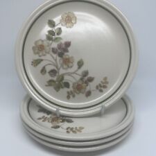 AUTUMN LEAVES -  TEA PLATES X4  -  MARKS AND SPENCER  - M&S