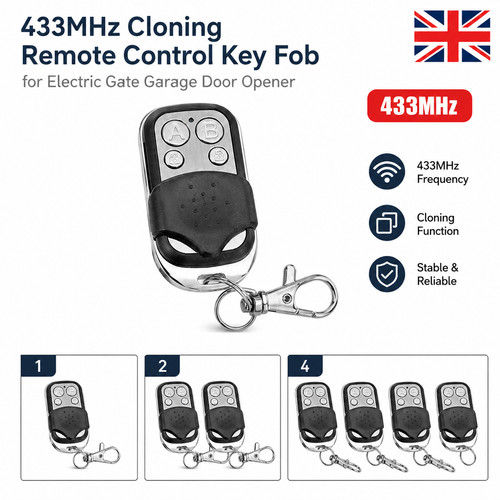 433mhz cloning remote control - cloning,