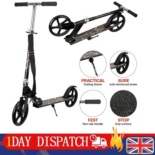 Folding adult scooter big - folding,