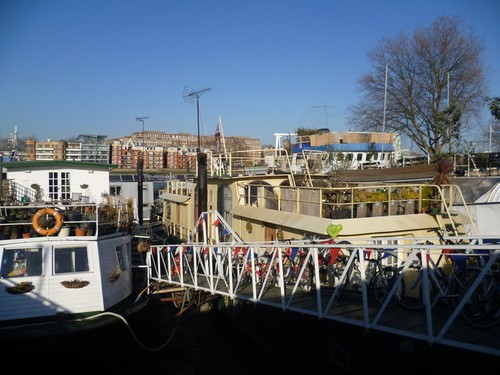 Photo houseboats tideway - a1,