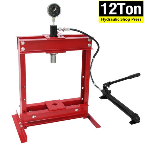 Ton hydraulic shop press - hydraulic,