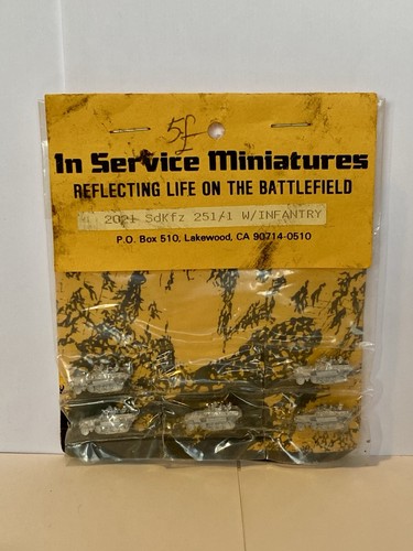 Service miniatures 2021 - in, #2021