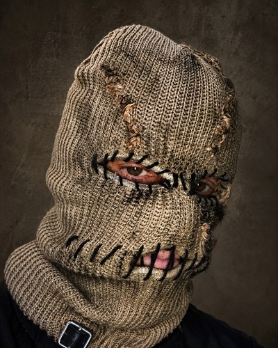 Batman scarecrow balaclava - batman, balaclava/