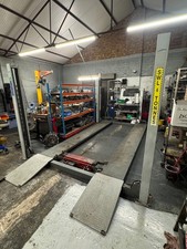 Heavy Duty 4 Post Ravaglioli Car Ramp 4.0 Ton