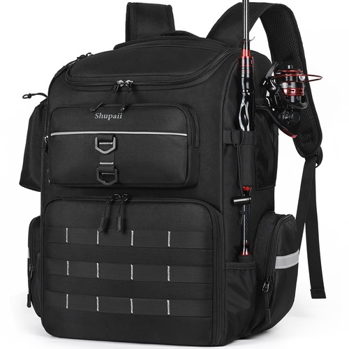 Fishing backpack with rod - backpack,