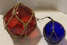 2 Glass Buoy Balls With