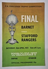 Barnet vs Stafford Rangers FA