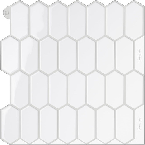 Peel and stick backsplash - and,