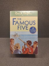 Enid Blyton The Famous Five 5 Favourite Adventures Collection Set 6 - 10 Sealed 