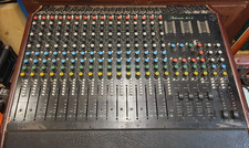 Studiomaster 16-4-2 Audio Mixer spares or repair, channel faders missing
