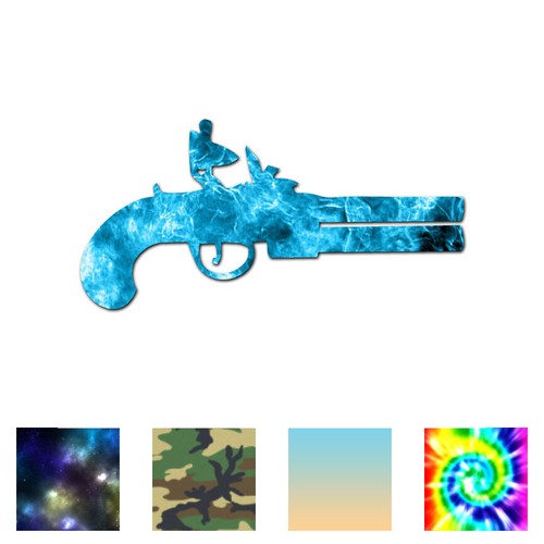 Flintlock pistol gun antique - pistol,