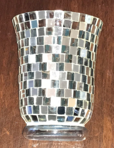Vintage mirrored clear white - vintage,