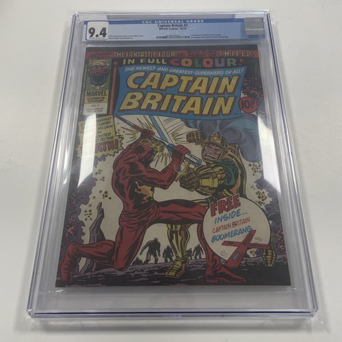 Captain britain vol cgc - captain, #2