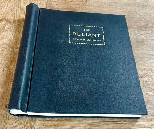 Vintage reliant stamp album - reliant,