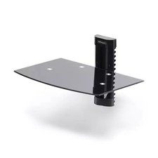 StarTech Floating Wall-Mounted AV Shelf Adjustable Height Shelf For Under TV ...