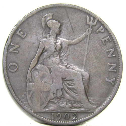 1902 low tide one - 1902, coin