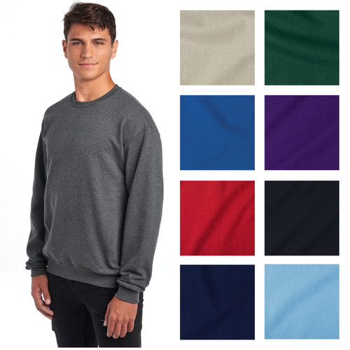 Jerzees nublend sweatshirt - jerzees,