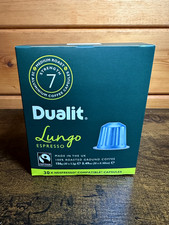 Dualit Aluminium Coffee Capsules Espresso/Lungo 30 Pods Nespresso Compatible